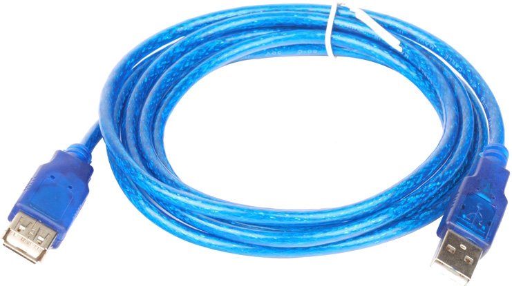 

Кабель Telecom USB AM/AF 2.0V 1.8m