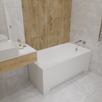 Ванна Lauter Sophia 130 21205130 (с ножками, серым подголовником)