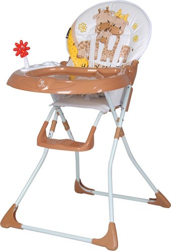 Высокий стульчик Lorelli Jolly 2018 Beige&Yellow Happy Family