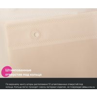 Шторка-занавеска для ванны IDDIS P01PE18i11 (бежевый)