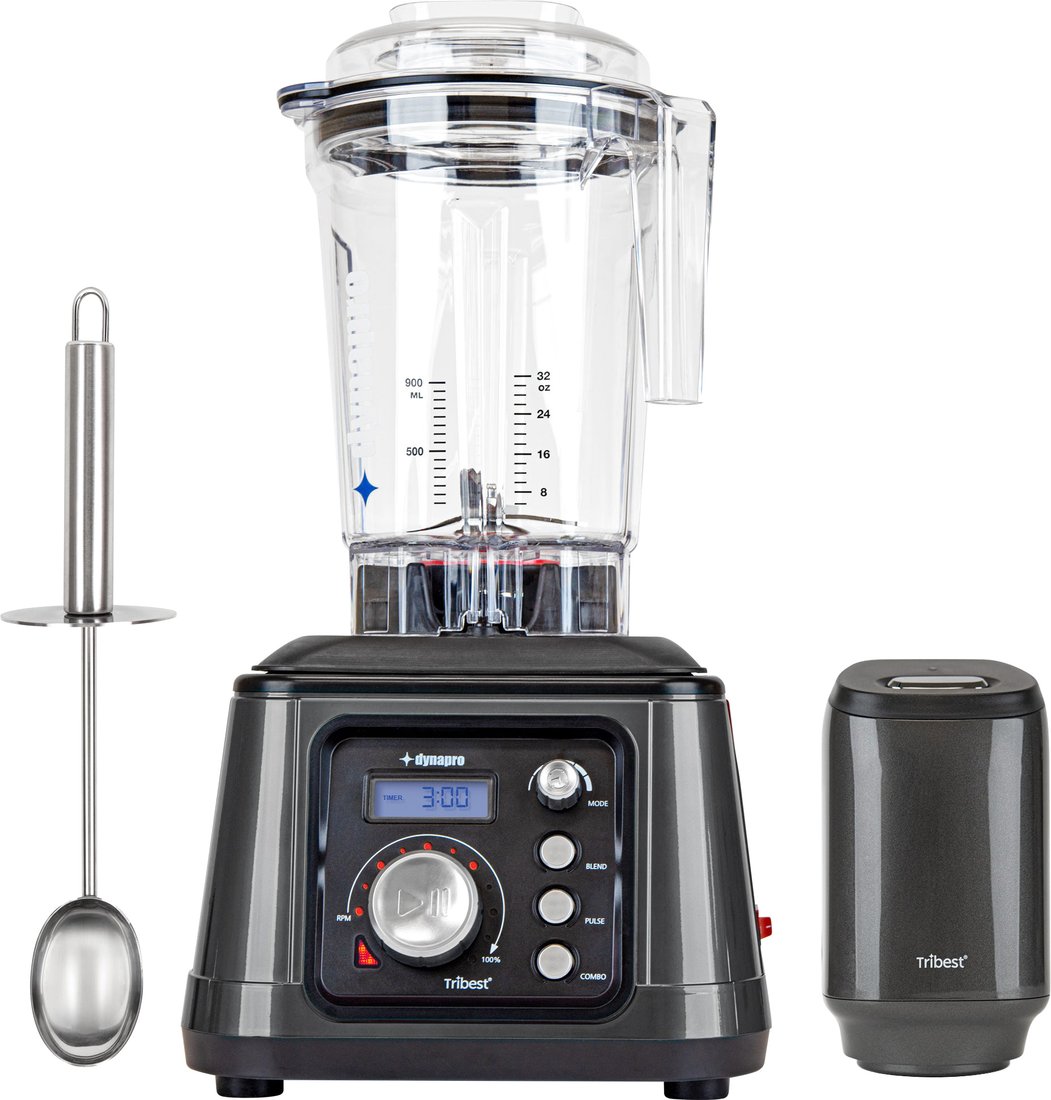 

Стационарный блендер Tribest Dynapro Commercial High-Speed Vacuum Blender DPS-2250 (серый)