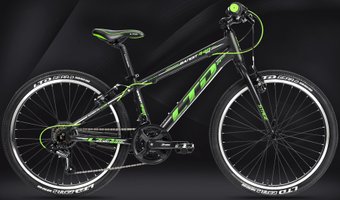 Велосипед LTD Bandit 440 Lite 2022 (черный/зеленый)