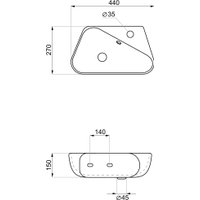 Умывальник Lavinia Boho Bathroom Sink Slim 33311069