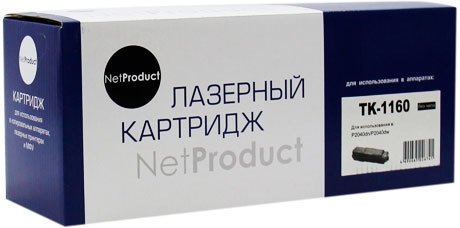 

Картридж NetProduct N-TK-1160 (аналог Kyocera TK-1160)