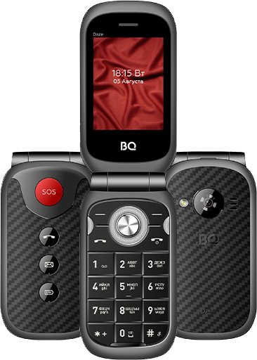 

Телефон BQ BQ-2451 Daze (серый)