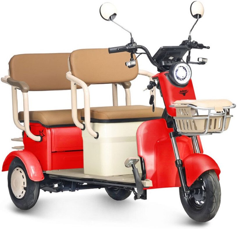 Электроскутер Rutrike Атлас (красный)