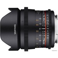 Объектив Samyang VDSLR 16mm T2.6 для Nikon F