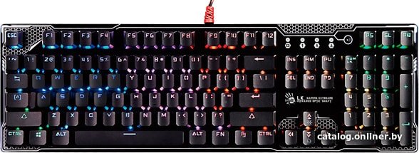Клавиатура A4Tech Bloody B810R (черный)