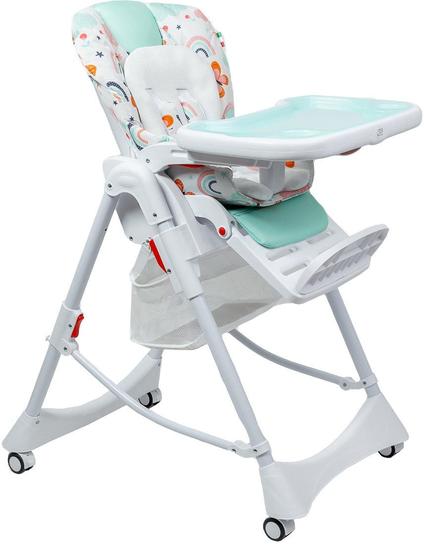 

Высокий стульчик Sweet Baby Magestic (мятный)