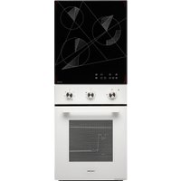 Комплект встраиваемой техники Krona Corrente 45 WH + Fidato 45 BL