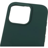 Чехол для телефона BoraSCO Microfiber Case для Apple iPhone 16 Pro 73690 (зеленый опал)