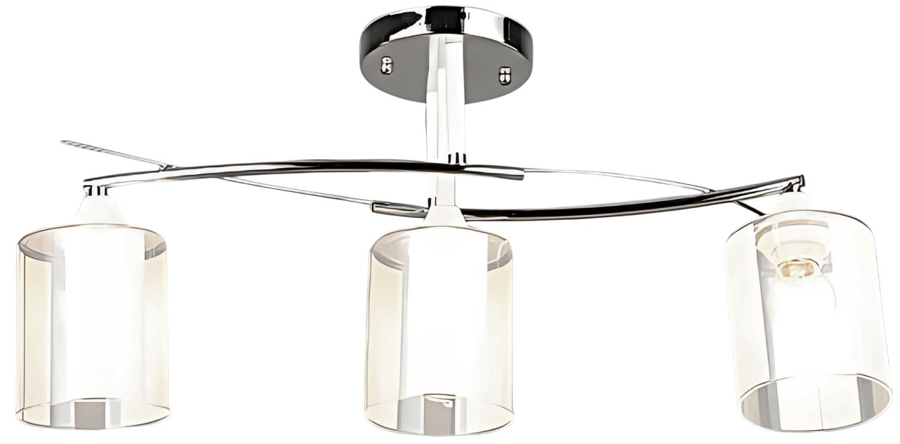 

Люстра средней высоты Aitin Pro НПБ 02-3x60-101 K2352/3 (хром/белый)