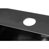 Кухонная мойка Saniteco 5045 PVD (с сифоном, дозатором и коландером)