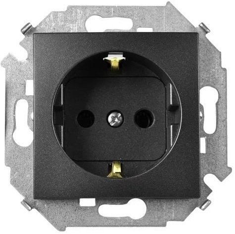 

Розетка Simon 15 1591432-038 (графит)