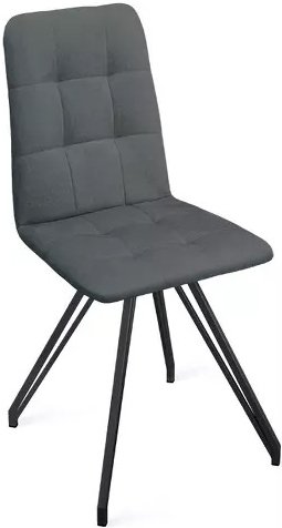 

Стул Трия Аспен К4 (черный муар/микровелюр Jercy Graphite)
