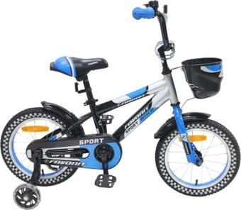 Детский велосипед Favorit Sport SPT-14BL2 (синий/черный, разобранный)