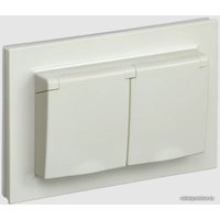 Розетка IEK Brite РСбш12-3-44-БрКр