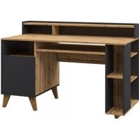 Стол Мебель Неман Сканди Графит МН-036-25(1) (дуб вотан/графит)