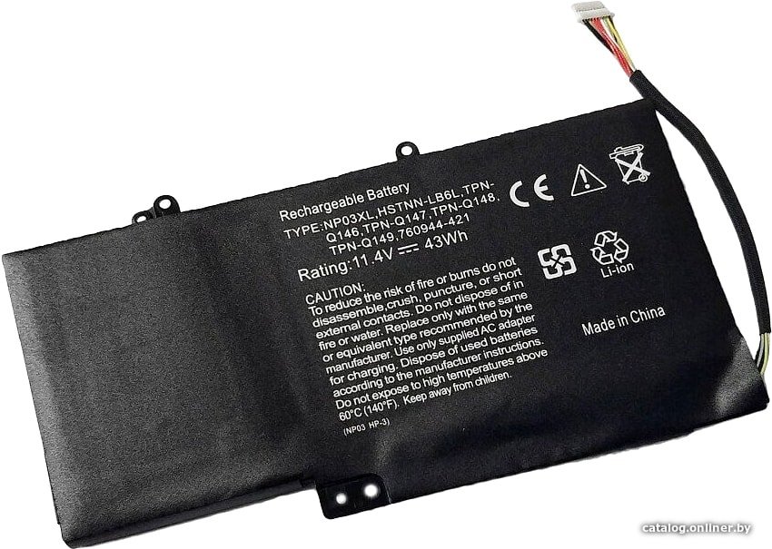 Аккумуляторы для ноутбуков Копия HP Envy X360 15 Pavilion 13-a000 Series 11.4V 3720mAh