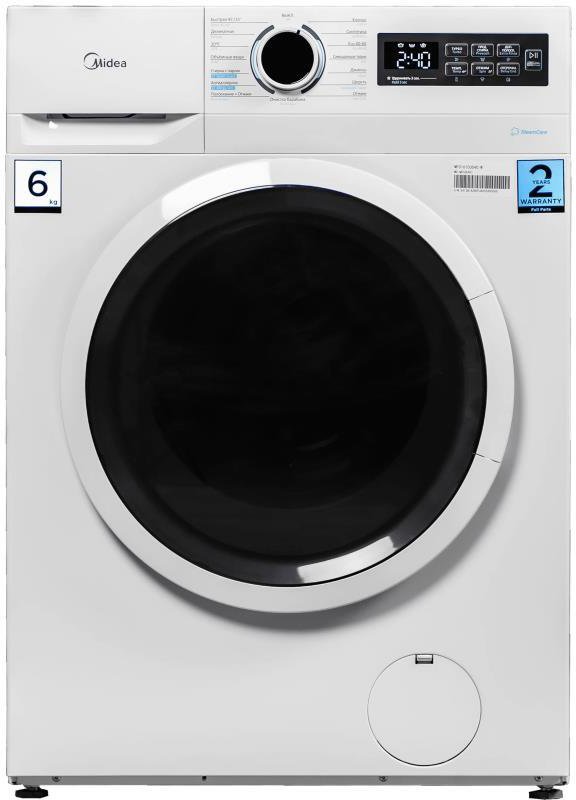 

Стиральная машина Midea MF01610US40/W