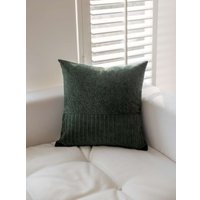 Чехол на подушку Matex Tufted Velvet ALEX-51 (темно-зеленый)