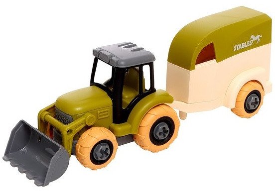 

Конструктор Sima-Land Игрушка-Трактор с коневозкой 9279091