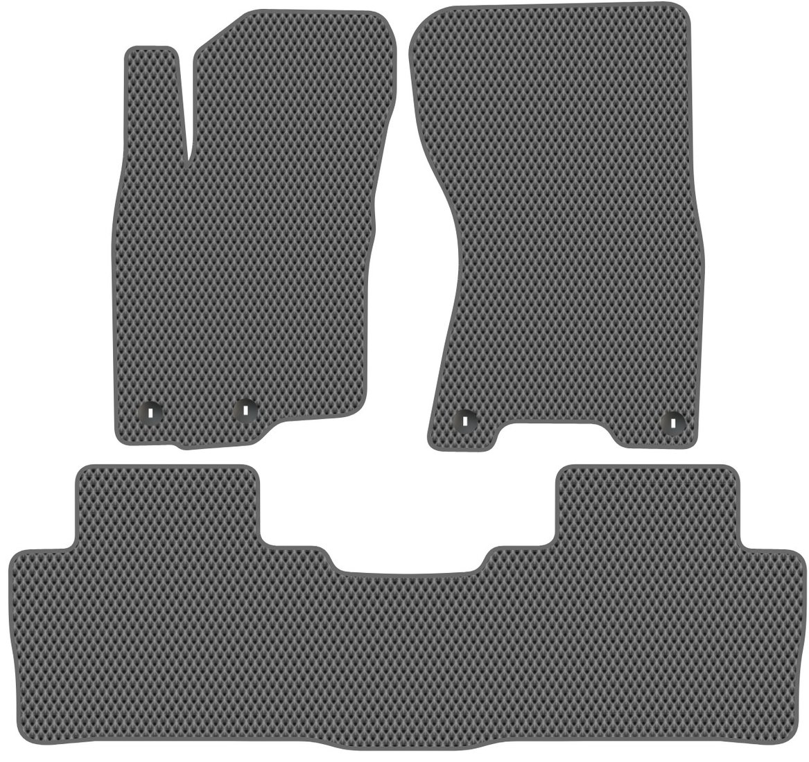 

Комплект ковриков для авто Alicosta Oting Paladin I (suv) 2023 - Н.В. (серый, ромб)