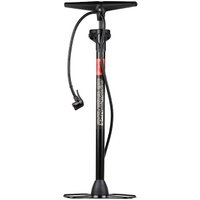 Насос ручной велосипедный Heyner Handpumpe mit Manometer (черный)