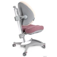 Детское ортопедическое кресло CooBee 138 с чехлом (пудровый розовый)