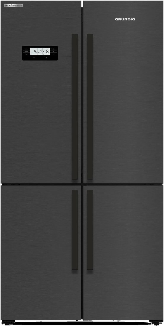 

Четырёхдверный холодильник Grundig GQN20130LXBR