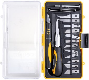 Нож строительный Deli DL-DP1 (16 шт)