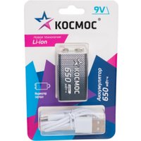Аккумулятор КОСМОС KOCLi9V650mAh1BL