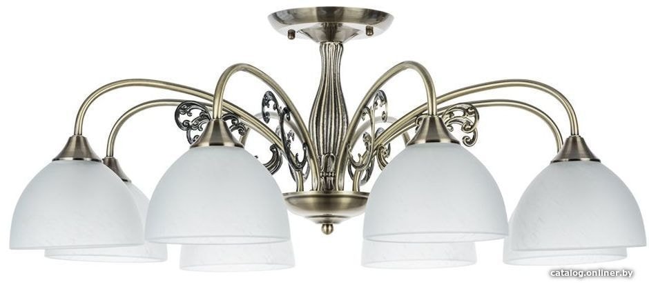 Припотолочная люстра Arte Lamp Spica A3037PL-8AB