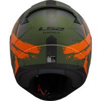 Мотошлем LS2 FF353 Rapid 2 Thunder Birds (L, оранжевый матовый)