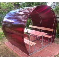 Беседка Велес Пион (2м, красный)