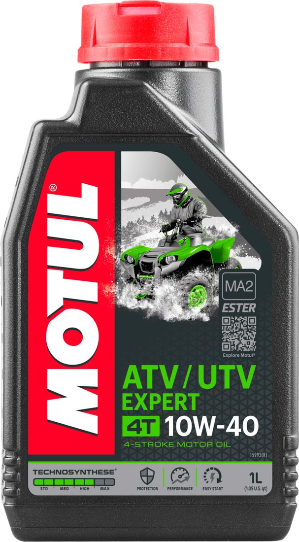 

Моторное масло Motul ATV/UTV Expert 4T SM/SL/SJ Jaso MA2 10W-40 1л