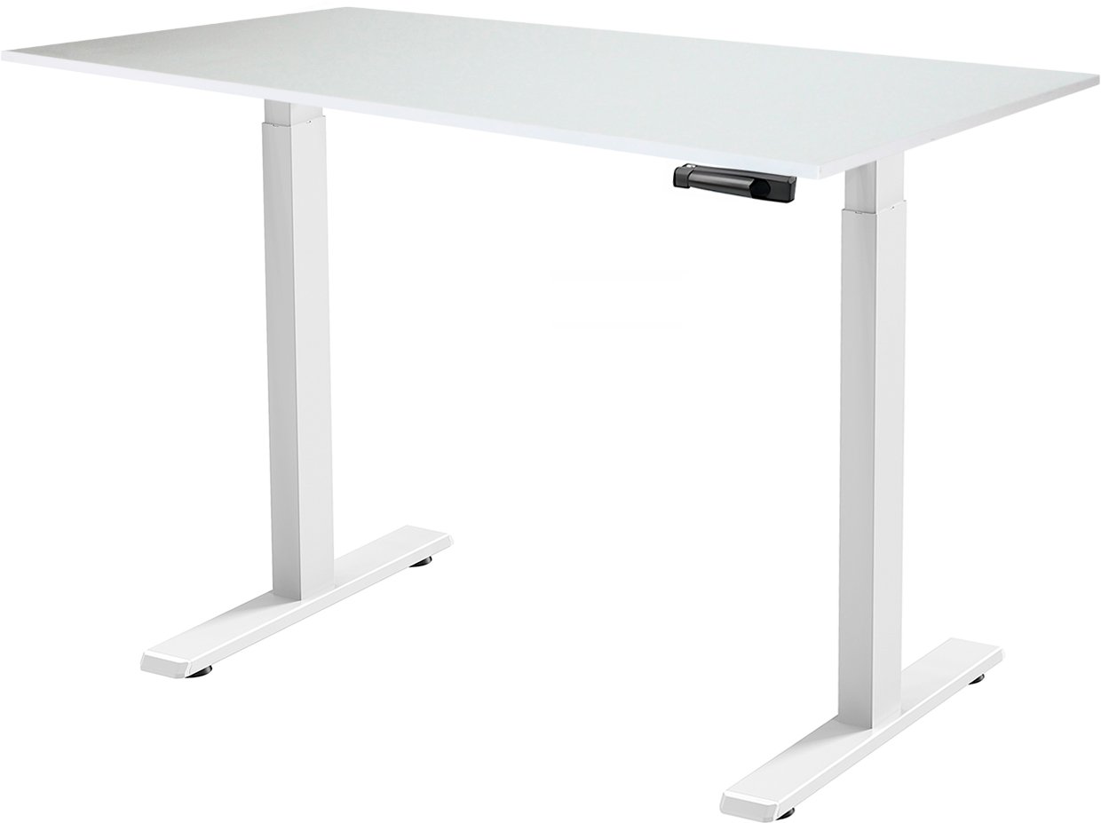 

Стол ErgoSmart Manual Desk Compact FR 1380х800х18 мм (ЛДСП альпийский белый/белый)