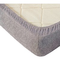 Простыня Блакiт На резинке 200x180x25 457981 2994/0 (пепельный)