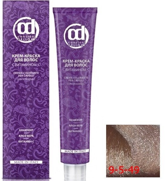 

Крем-краска для волос Constant Delight Crema Colorante с витамином С 91/2/49