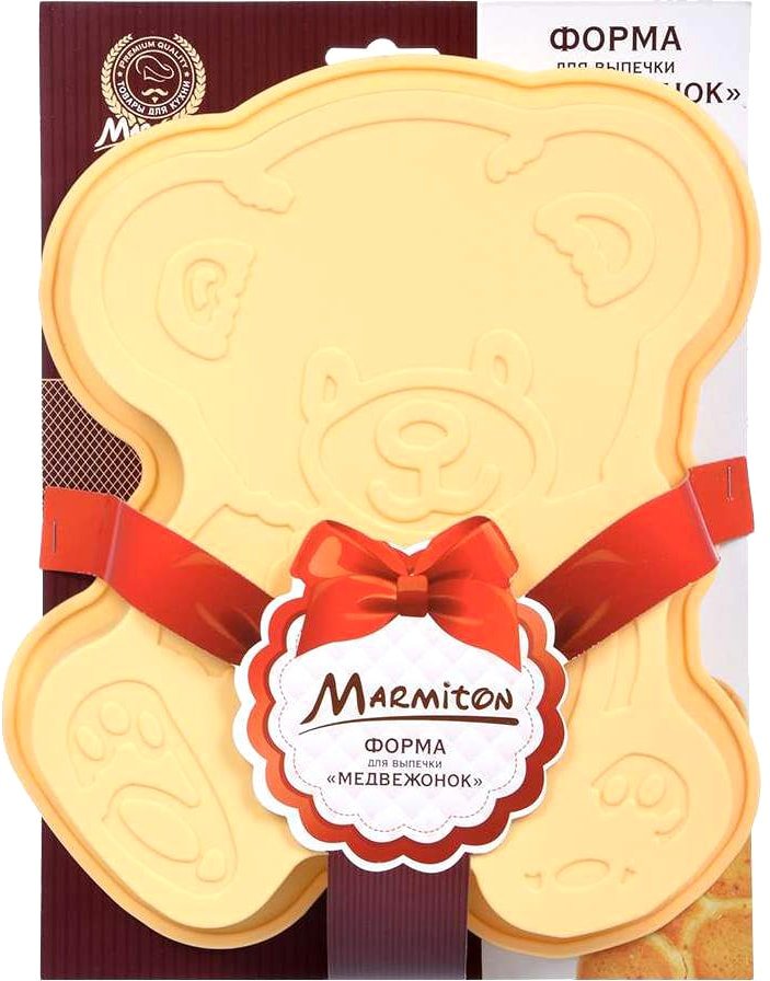

Форма для выпечки Marmiton Медвежонок 11149 (желтый)