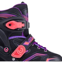 Роликовые коньки Ridex Remi (р. 31-34, черный/фиолетовый/розовый)