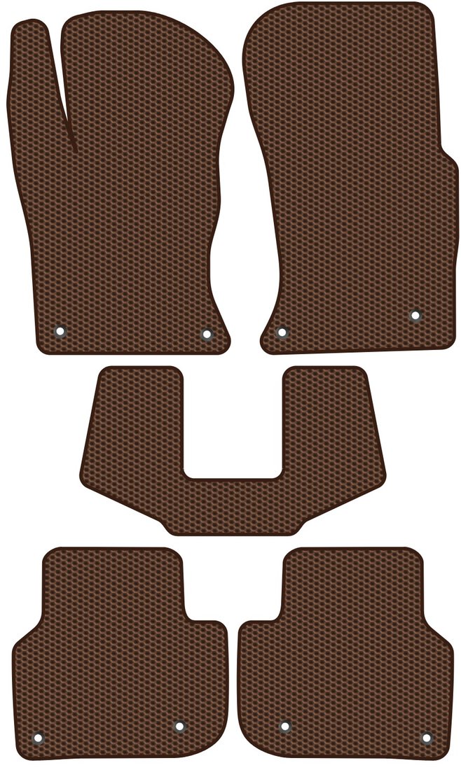 

Комплект ковриков для авто Alicosta Jaguar XF II (седан, cедан / CC9) 2015 - Н.В. (коричневый, сота)