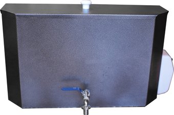 Умывальник для дачи Метлес-1 100009 (20л, античное серебро)