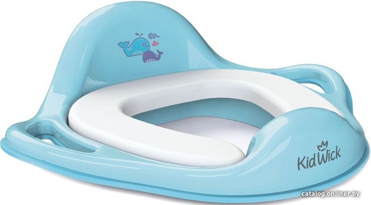 Детская накладка на унитаз Kidwick Шарк KW130200 (голубой/темно-голубой)
