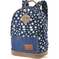 Городской рюкзак Asgard Р-5434 Джинс (звезды синий/темный синий)