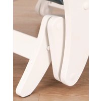 Кресло-глайдер Glider Модель 68М (мятно-зеленый/молочный дуб)