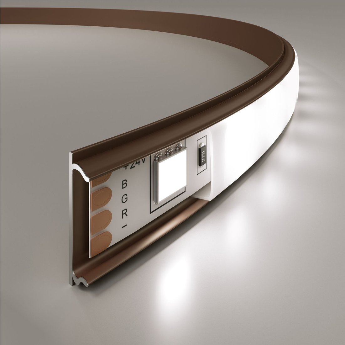 

Алюминиевый профиль Elektrostandard LL-2-ALP012 a053632