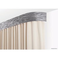 Карниз для штор Legrand Эдельвейс (2.8 м, графит-антик)