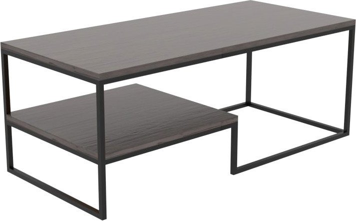 

Журнальный столик TMB Loft Уинстон Сосна 1100х500х420 18 мм (эбеновое дерево)