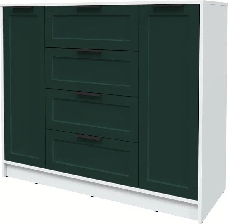 

Тумба Интерлиния Концепт Тренд КТ-Т120 (белый платинум/изумруд)